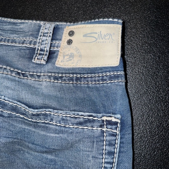 Silver Jeans Men's Relaxed Fit Jeans - Faded Blue - Picture 5 of 6